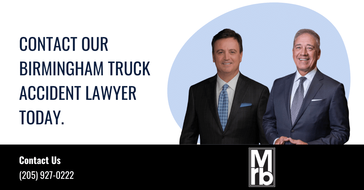 truck accident lawyer Birmingham, AL - Marsh | Rickard | Bryan, LLC